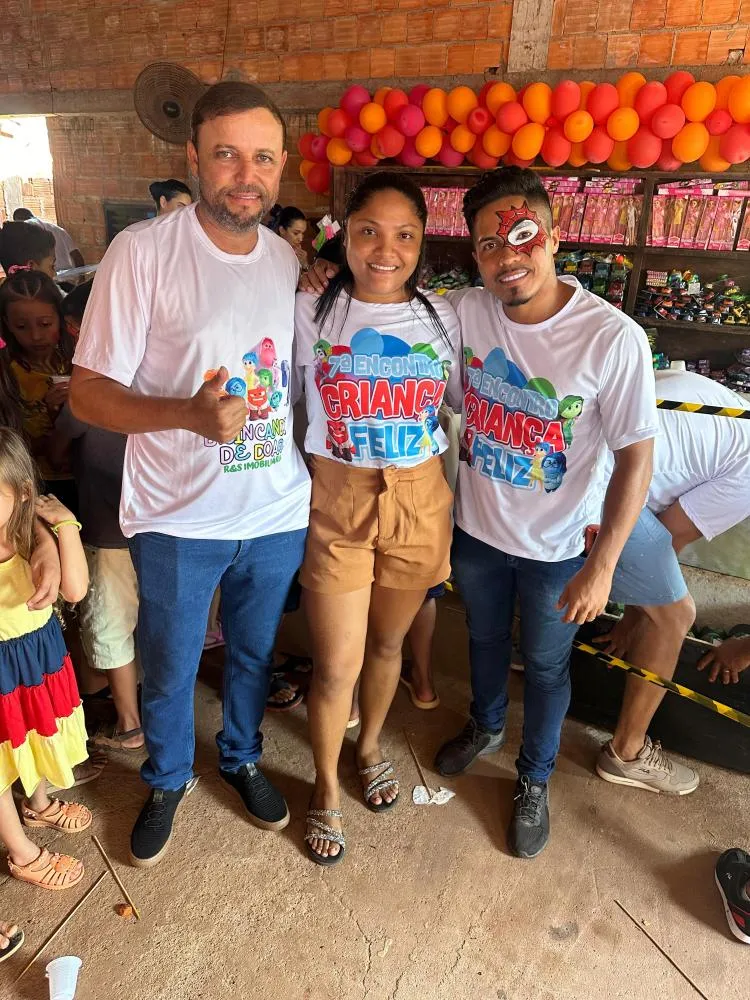 Vereador eleito Rômulo Campos, realiza 7° edição do projeto Criança Feliz. 