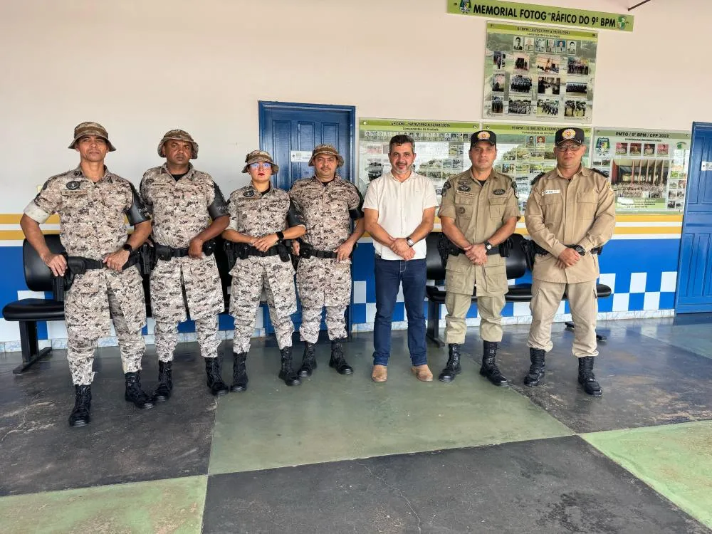 Deputado Wiston Gomes garante emenda de R$ 100 mil reais para construção da sede da patrulha rural da Polícia Militar 