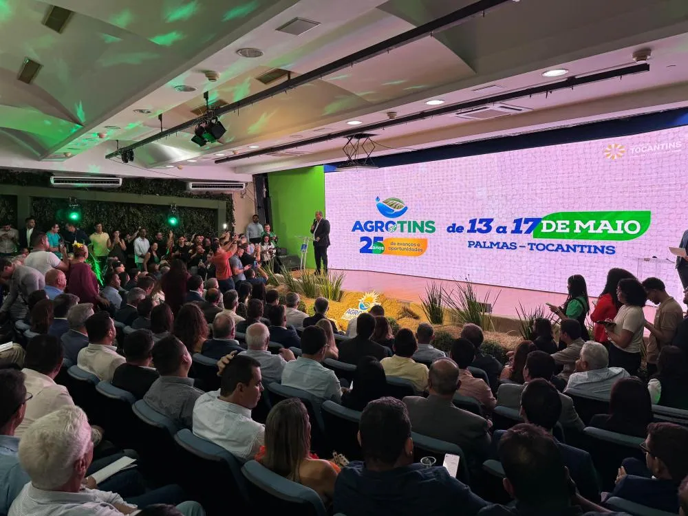 Wiston Gomes participa do lançamento da 25ª Agrotins e destaca importância da feira para o desenvolvimento do estado