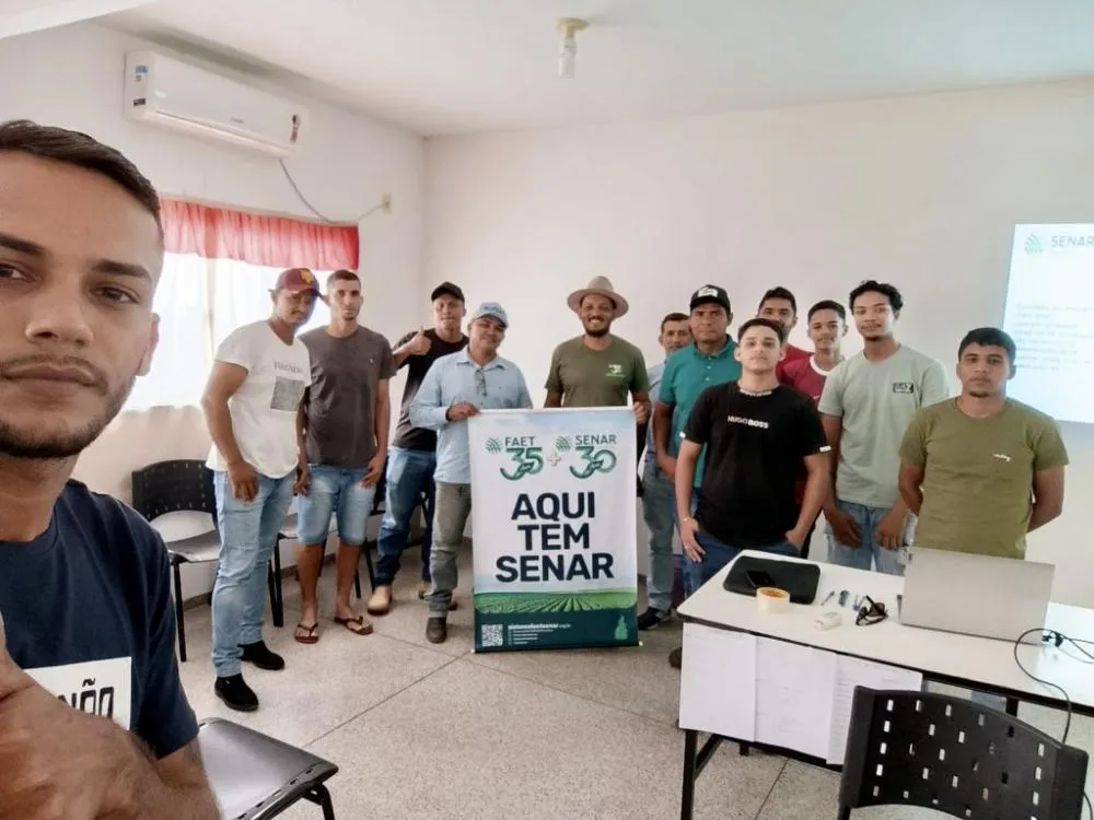 Prefeitura de Augustinópolis inicia curso de Operador de Máquinas e Manutenção de Implementos Agrícolas em parceria com o Sindicato Rural e o SENAR