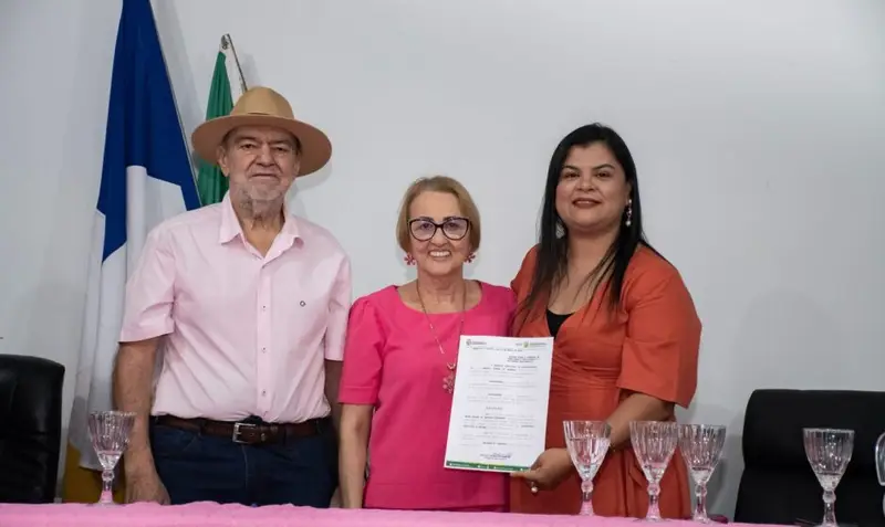 Advogada Maíra Regina é empossada como secretária da mulher em Augustinópolis 