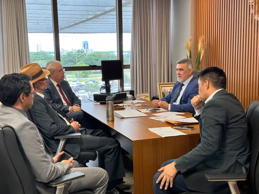 Amélio Cayres recebe presidente do TCE para alinhamento institucional e novas ações conjuntas