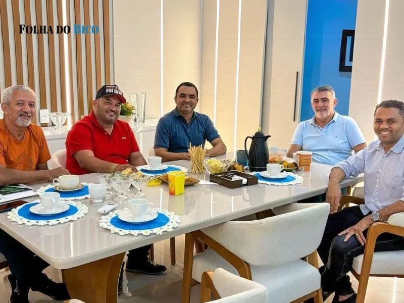 Deputado Amélio Cayres acompanha prefeito de Itaguatins em busca de recursos para o munícipio 