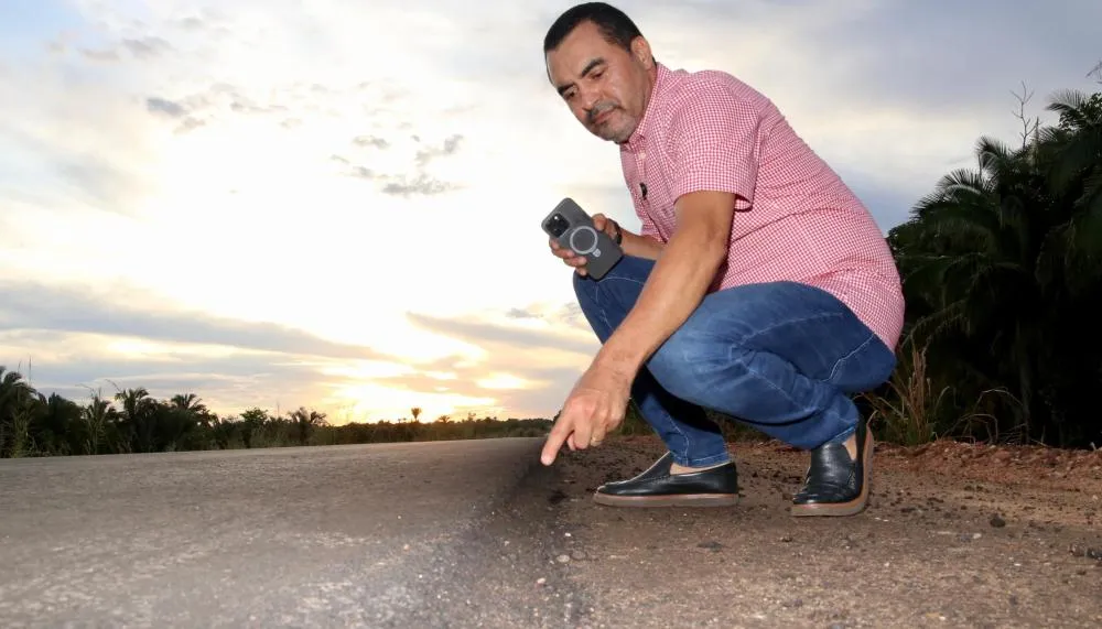 Governador Wanderlei Barbosa anuncia a entrega de recuperação da rodovia que liga Augustinópolis a Buriti para o dia 10 de junho
