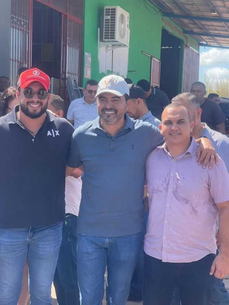 Pré-candidato a deputado federal, Dr. André Luiz acompanha governador Wanderlei Barbosa em aniversário da cidade de Buriti