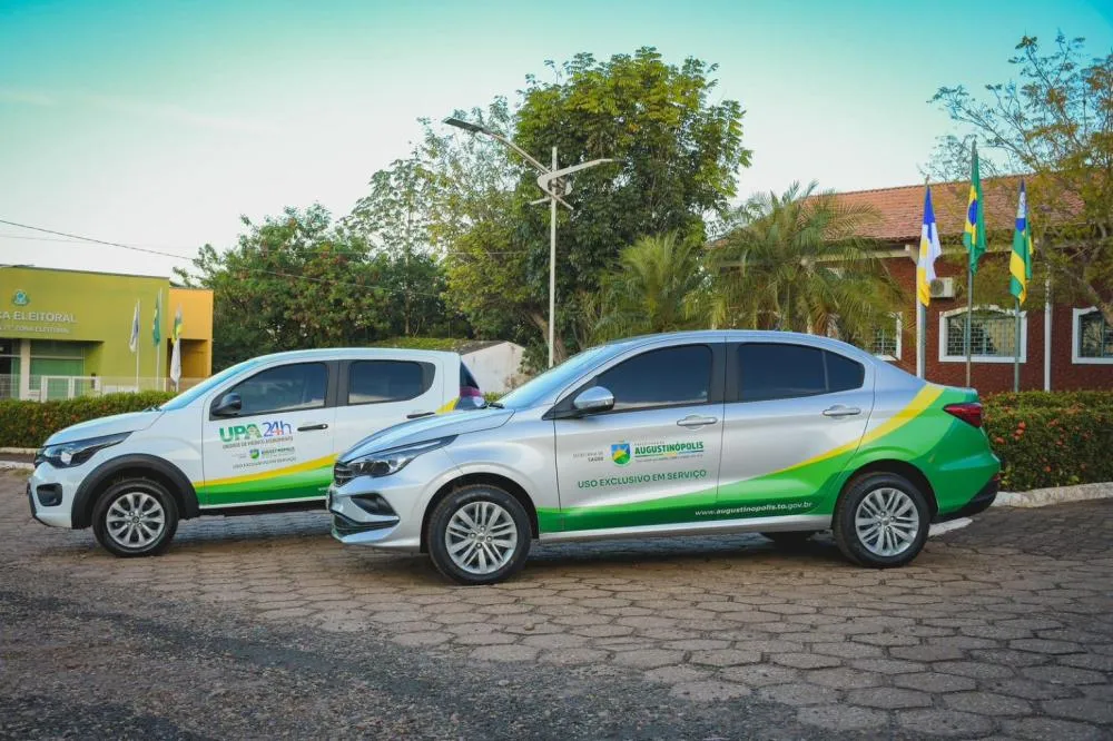 Prefeitura de Augustinópolis entrega veículos para reforçar a saúde do município 