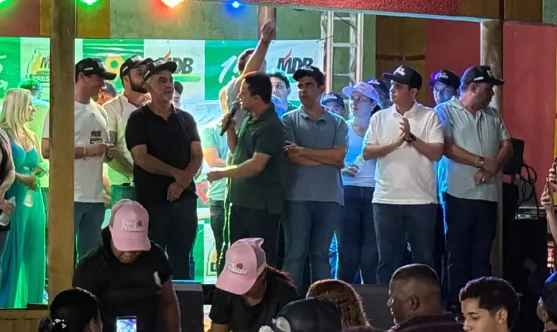 Em evento do MDB em Augustinópolis, Hochimim reafirma pré-candidatura a Assembleia. “Quero ser a voz do nosso povo na Assembleia“, disse ele.