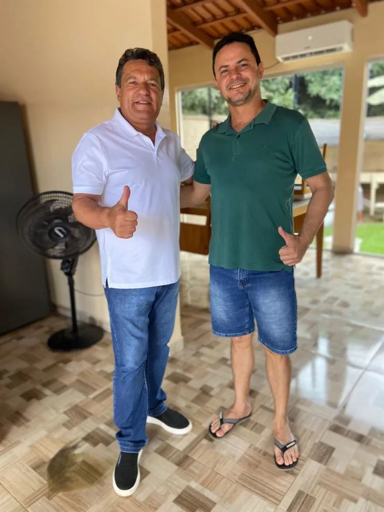 Hochimim recebe Osíres Damaso em sua residência. A pauta foi as eleições 2026