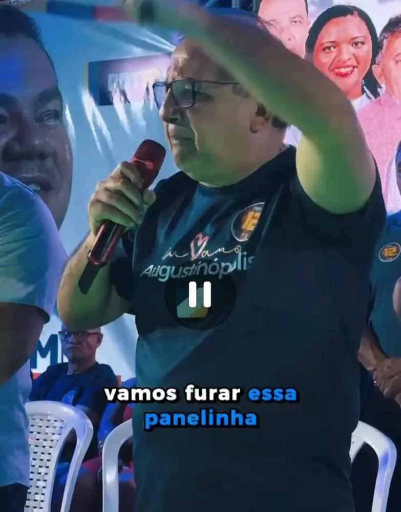 A lei do espelho: Jair Farias projeta em Augustinópolis o que, na realidade, acontece em Sítio Novo